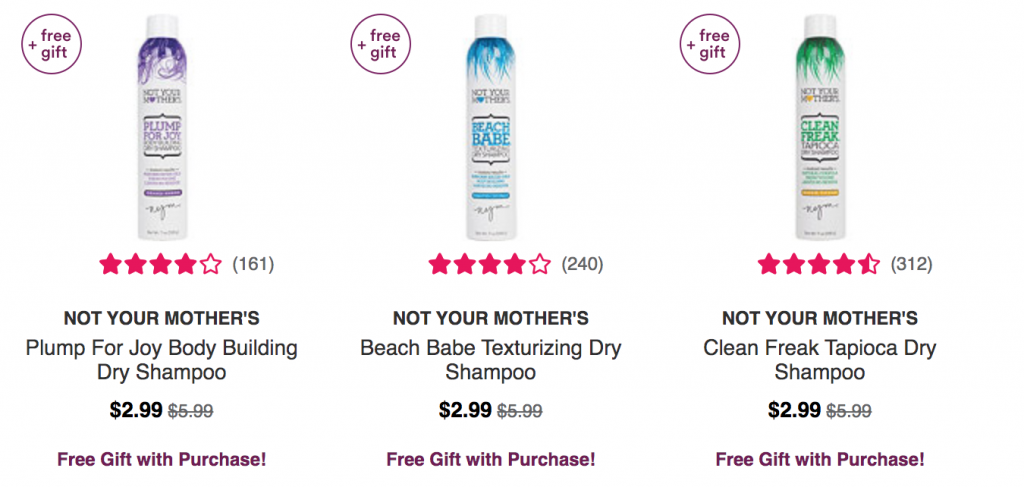 Ulta: Fall Haul Going On Now! Get Not Your Mother’s Dry Shampoo For Just $2.99! (Reg. $6.00)