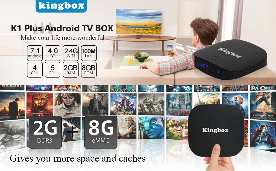 Kingbox Android TV Box Only $25.99!