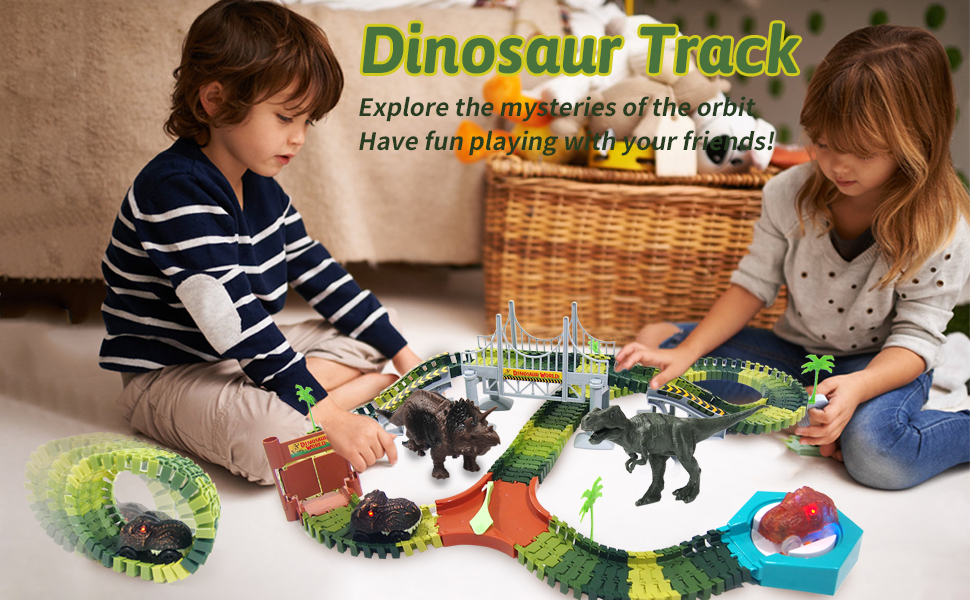 Dinosaur Race Track Set Only $21.99! HUGE Savings!