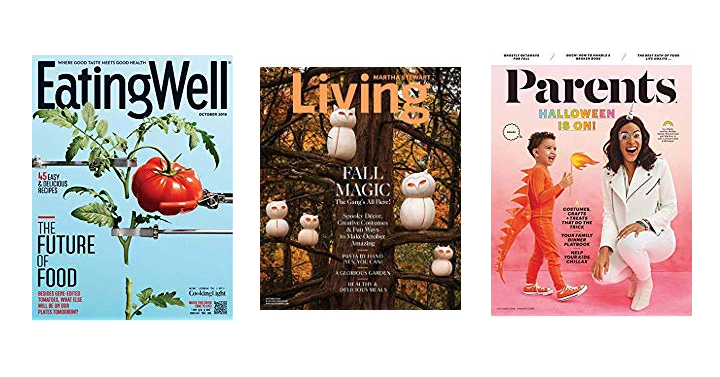 Choose from 10 best-selling magazines! Just $5.00 for 1 year!