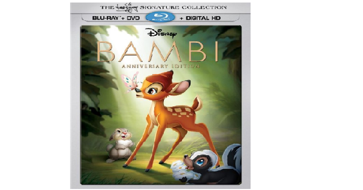 Bambi [Blu-ray/DVD] Only $7.49! (Reg. $30)