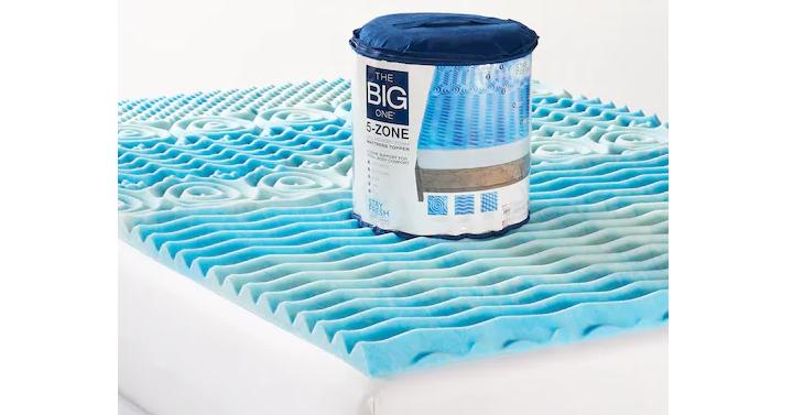 Kohl’s $10 off $25! Stack with 20% Off! Earn $5 Kohl’s Cash for $25 Spent! The Big One Gel Memory Foam Topper – King Size – Just $26.55! Plus earn $5 in Kohl’s Cash! 