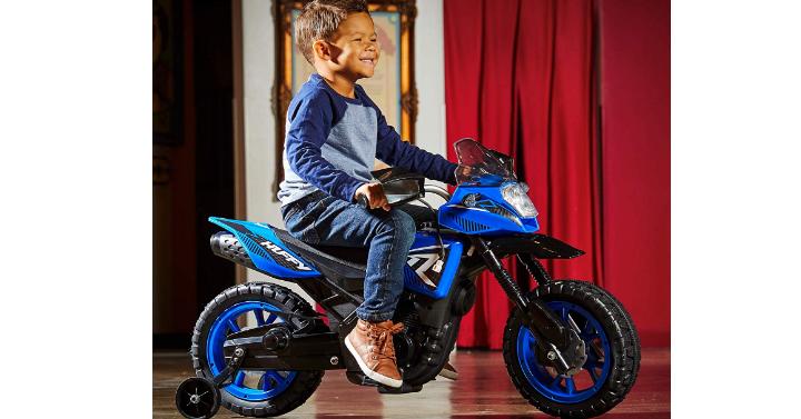 Huffy 6V Kids Electric Battery-Powered Ride-On Motorcycle Bike Toy – Only $79.99!