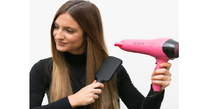 Revlon Frizz Control Lightweight Hair Dryer Only $6.57! Great Reviews!
