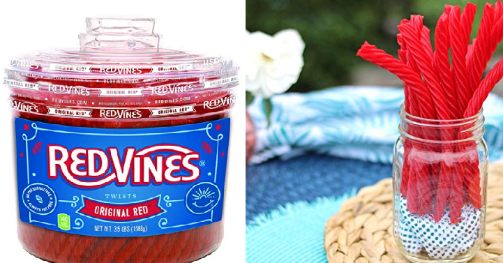 Red Vines Licorice, Original Flavor 56.01 Oz Only $5.94 Shipped!