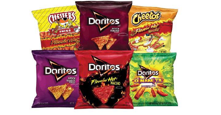 Frito-Lay Fiery Mix Variety Pack, 40 Count Only $9.66 Shipped!