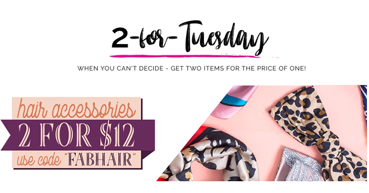 Cents of Style 2 For Tuesday – CUTE Hair Accessories – 2 For $12! FREE SHIPPING!