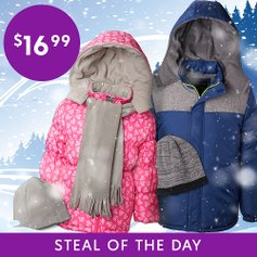 Zulily: Cozy Kids’ Coats Only $16.99 Today Only!