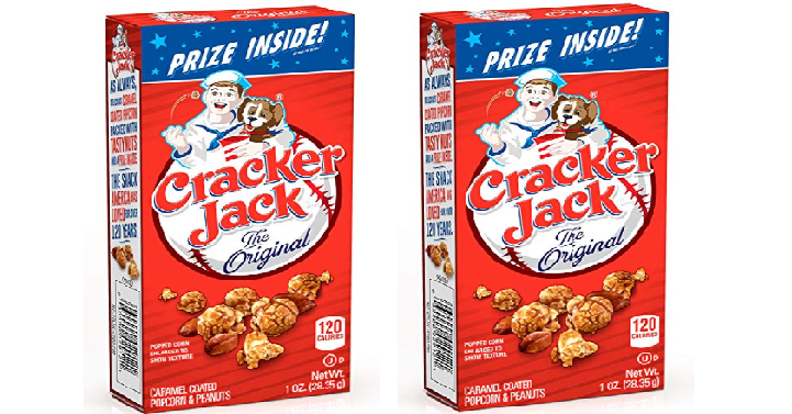 Cracker Jack Original Singles, 1-Ounce Boxes (Pack of 25) Only $7.23 Shipped!
