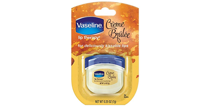 Vaseline Lip Therapy, Creme Brulee, 0.25 Ounce – Just $1.40!