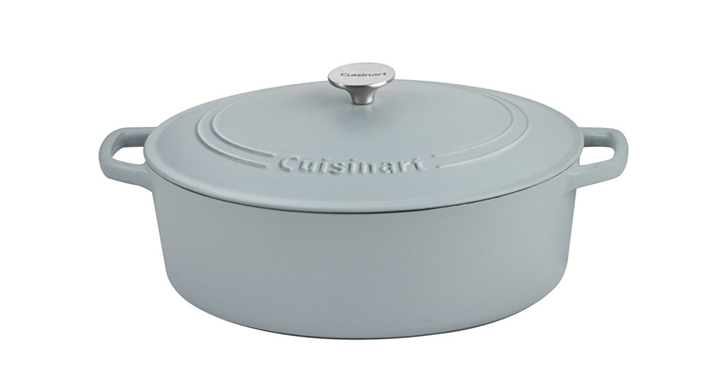Cuisinart Oval Cast Iron Casserole, 7 Qt – Just $69.99!