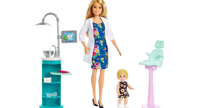 Barbie Dentist Doll & Playset – Only $12.29!