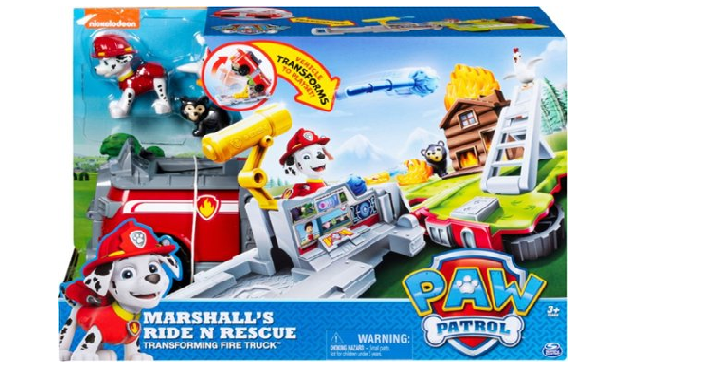 Paw Patrol – Ride ‘n’ Rescue 2-in-1 Playsets Only $10.99! (Reg. $25)