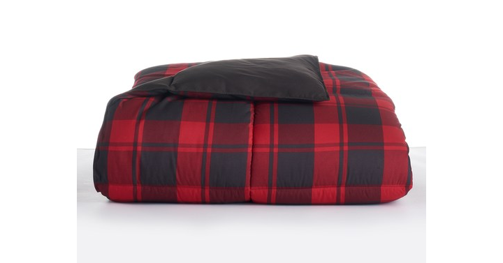 Kohl’s $10 off $25! Stack with 20% Off! Earn $5 Kohl’s Cash for $25 Spent! The Big One Down Alternative Reversible King Size Comforter – Just $17.59!
