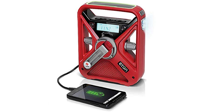 The American Red Cross FRX3+ Emergency Weather Radio with Smartphone Charger – Just $43.62!