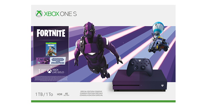 Microsoft Xbox One S 1TB Fortnite Limited Edition Bundle – Just $249.00!
