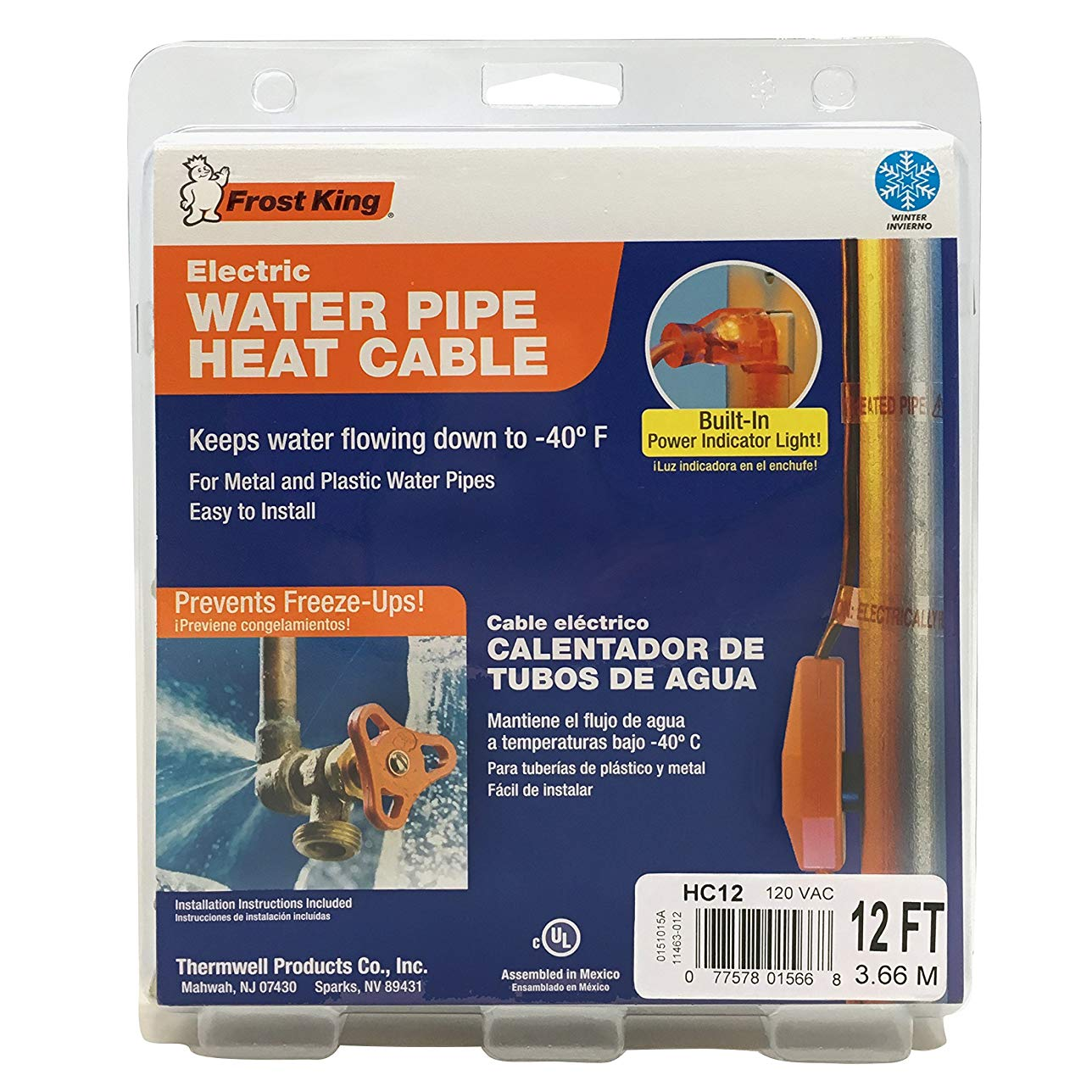 Frost King Heating Cables (12 Feet) Only $11.47!