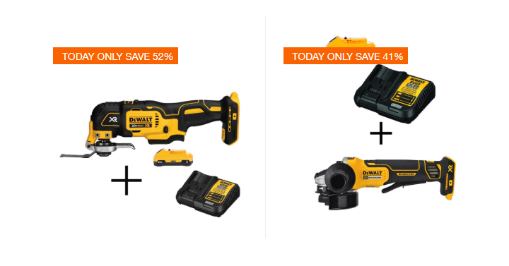 Home Depot: Take Up to 40% off Select DeWalt Power Tools and Work Boots! Today Only!
