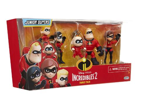 The Incredibles 2 Family 5-Pack Junior Supers Action Figures – Only $7.49!