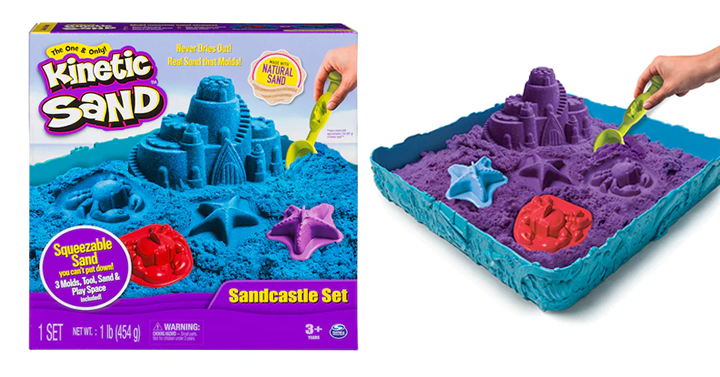 Kohl’s 30% Off! Earn Kohl’s Cash! Spend Kohl’s Cash! Stack Codes! FREE Shipping! Kinetic Sand Sandcastle Set – Just $4.49!