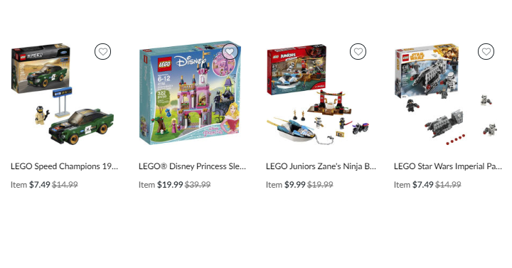 Barnes & Noble: Take 50% off LEGO Sets & Characters!