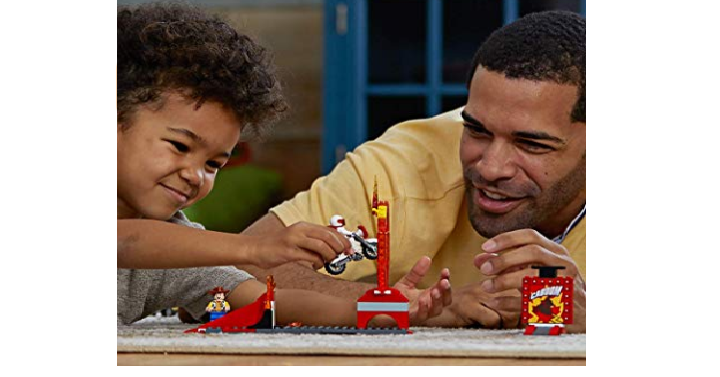 LEGO | Disney Pixar’s Toy Story Duke Caboom’s Stunt Show Building Kit Only $13.99! (Reg. $20)