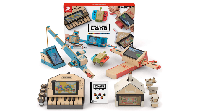 Nintendo Labo Variety Kit – Nintendo Switch Only $29.99! (Reg. $70)