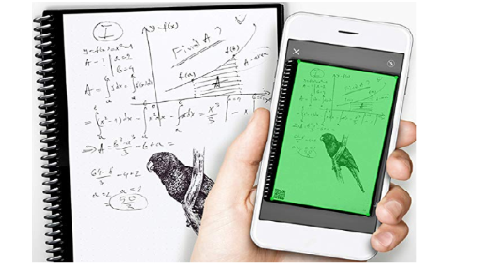 Rocketbook Everlast Smart Reusable Notebook Only $19.49! Great Reviews!