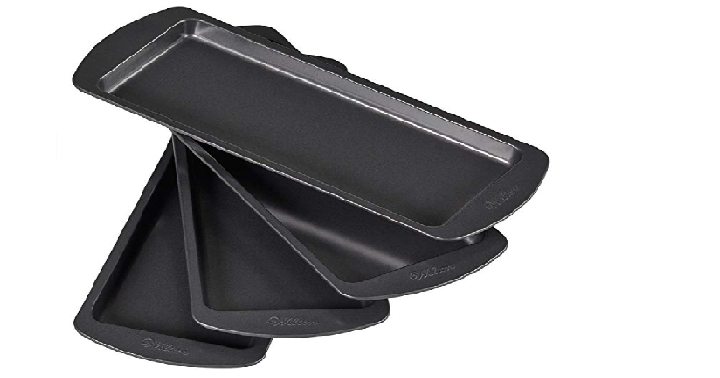 Wilton Easy Layers! 10 x 4-Inch Loaf Cake Pan Set, 4-Piece Only $8.51! (Reg. $15.60)