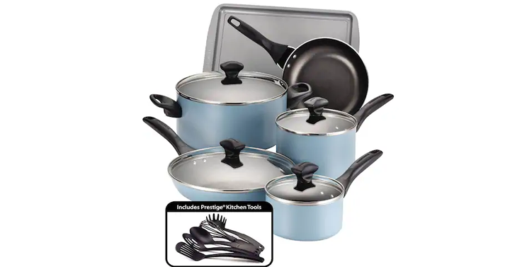LAST DAY! Kohl’s 30% Off! Earn Kohl’s Cash! Spend Kohl’s Cash! Stack Codes! FREE Shipping! Farberware 15-pc. Nonstick Aluminum Cookware Set – Just $21.99!