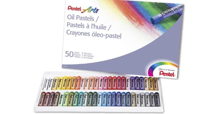 Pentel Arts Oil Pastels, 50 Color Set – Only $5.22!