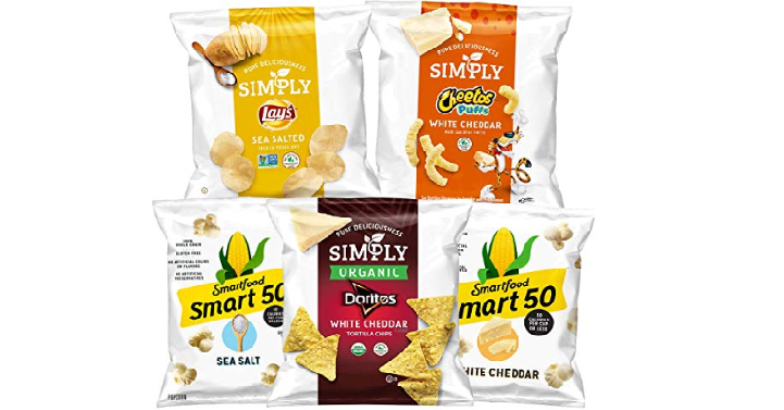 Simply & Smartfood Delights Variety Pack (36 Count) Only $9.66 Shipped!