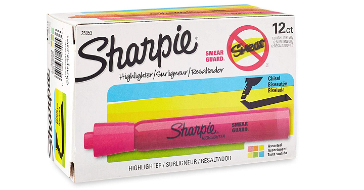 Sharpie Highlighters (Pack of 12) Only $5.39! (Reg. $9.49)