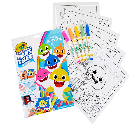 Crayola Color Wonder Baby Shark Coloring Pages Just $6.93!!