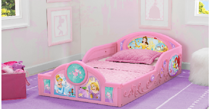 Disney Princess Sleep and Play Toddler Bed Only $38.87 Shipped!!