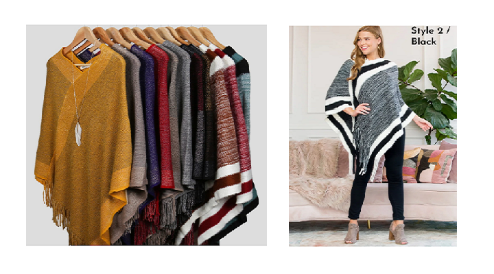 Poncho Collection Only $11.99 each! (Reg. $30)