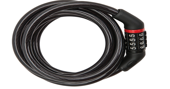 Bell Watchdog Cable Combo Bike Lock for Only $4.96!