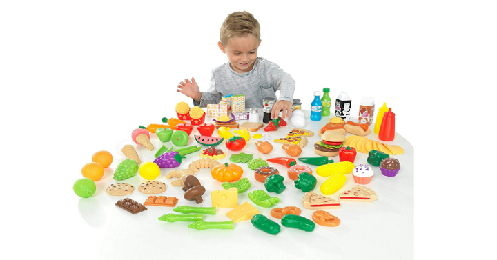 KidKraft Tasty Treats Play Food Set – 115 Pieces for Only $17.98! (Reg. $30.99)