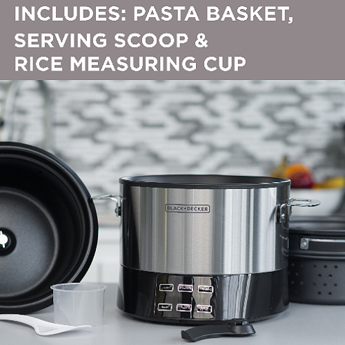 Black + Decker All-In-One Cooking Pot & Rice Cooker Only $39.99 Shipped! (Reg. $70)