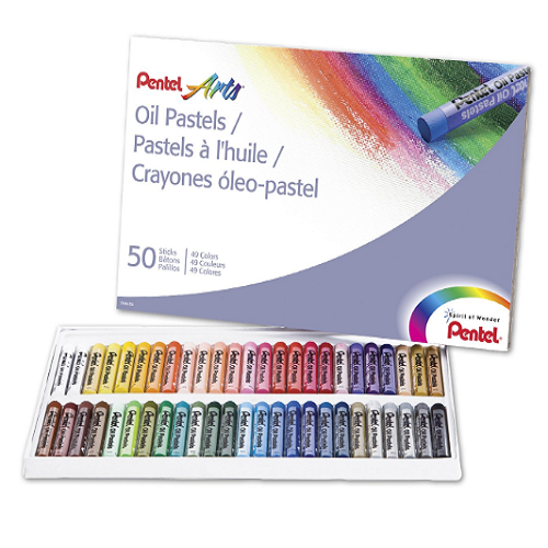 Pentel Arts 50 Count Color Oil Pastels Only $5.22!!