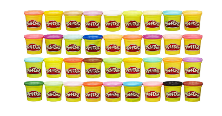 36-Pack of Assorted Colors of Play-Doh Only $16.99! – That’s Only $.47 Cents Each!