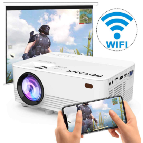 Poyank Wireless LED Mini Projector Only $68.99 Shipped w/ $30 off clipped coupon!