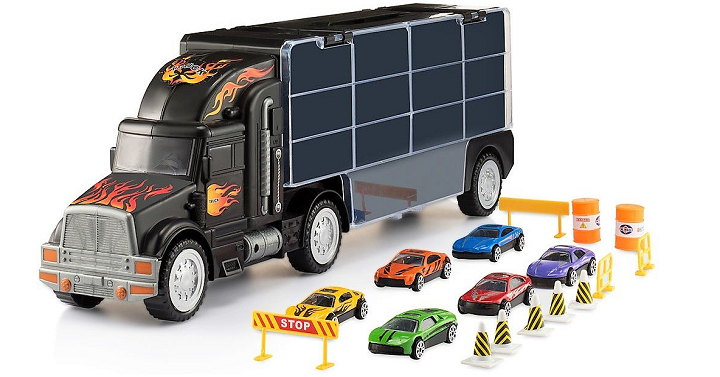 Toy Truck Transport Car Carrier Only $16.99!