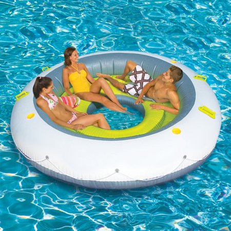 Banzai 7.5′ Ultra Luxe Island Float (Fits 4 People) Only $48.23! (Reg $80)