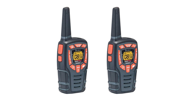 Cobra MicroTALK 32-Mile, 22-channel FRS/GMRS 2-Way Radios – Pair – Just $39.00!