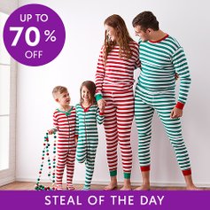 Elowel Christmas Matching Family Jammies Up to 70% Off!