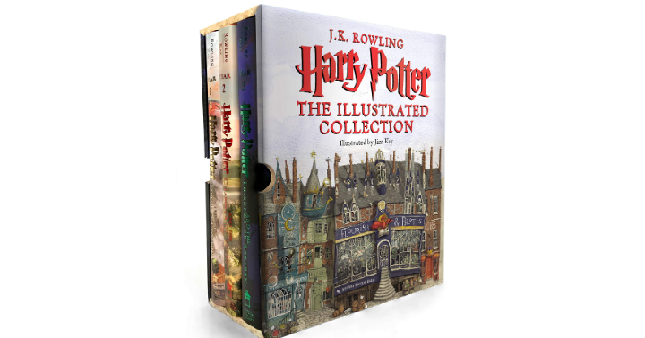 Harry Potter: The Illustrated Collection (Books 1-3 Boxed Set) Hardcover Only $64.99 Shipped! (Reg. $120)