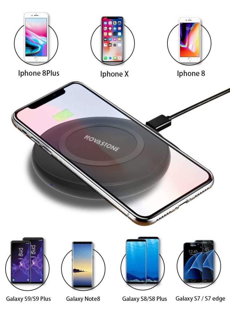 Novastone 2 Pack Wireless Chargers Only $10.20!
