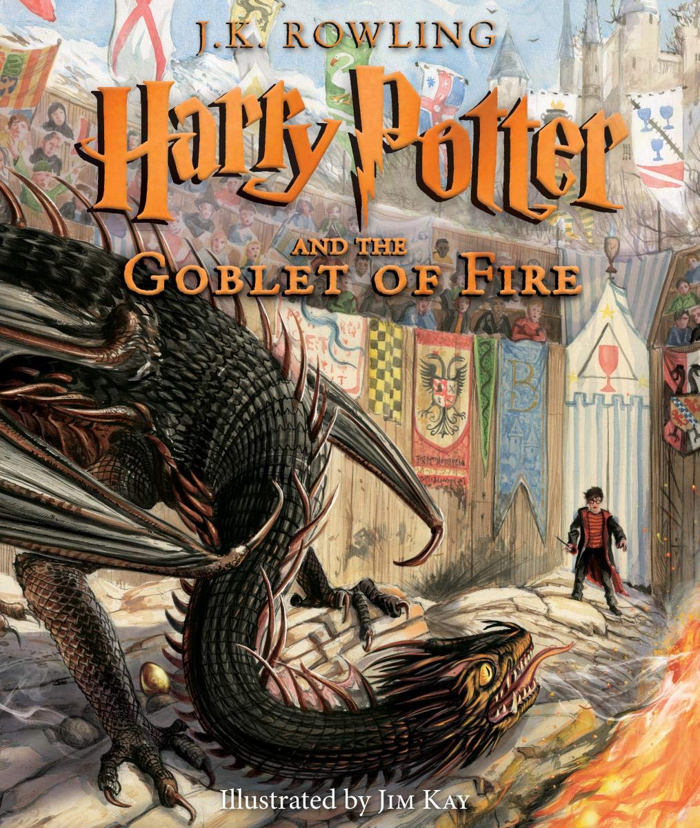 Harry Potter and the Goblet of Fire: The Illustrated Edition Hardcover – Only $28.79!