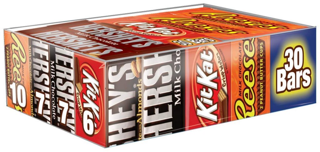 Hershey’s Chocolate Candy Bar Assorted 30-ct  Variety Pack Only $13.39!